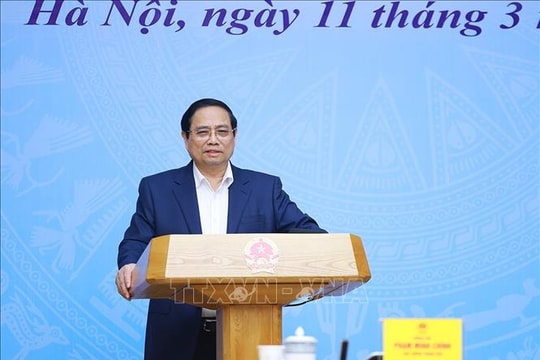 Thủ tướng Phạm Minh Chính chủ trì Hội nghị về phát triển 'kinh tế bạc'