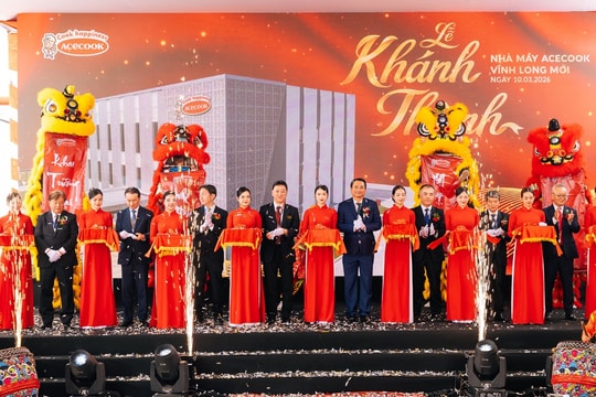 Công ty cổ phần Acecook Việt Nam khánh thành Nhà máy Vĩnh Long mới - “Kiến tạo tinh hoa, mở lối tương lai”