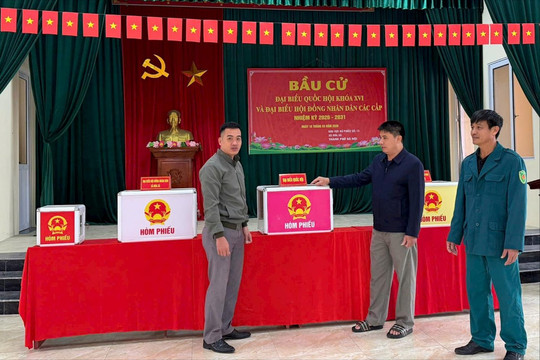 Hòa Xá hoàn tất chuẩn bị cho ngày hội bầu cử