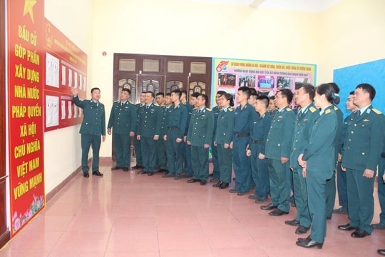 Sư đoàn Phòng không 361 làm tốt công tác chuẩn bị bầu cử