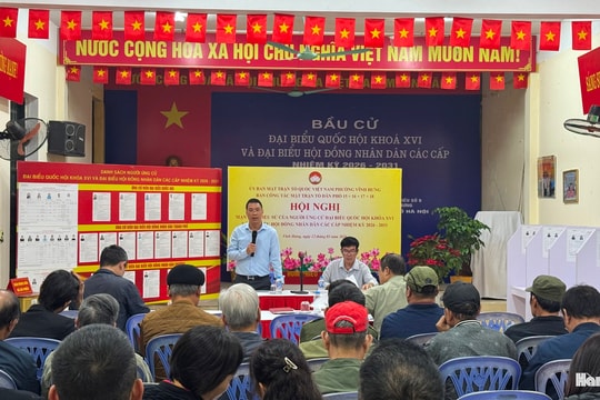 Phường Vĩnh Hưng mạn đàm tiểu sử ứng cử viên trước kỳ bầu cử