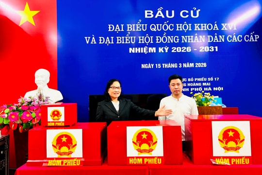 Phường Hoàng Mai: 40 khu vực bỏ phiếu đã sẵn sàng