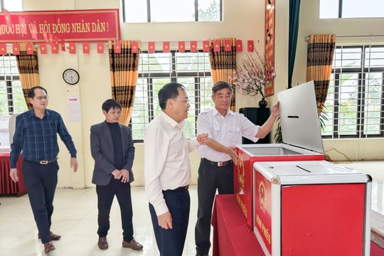 Phú Xuyên bảo đảm tiến độ, quy định trong chuẩn bị bầu cử