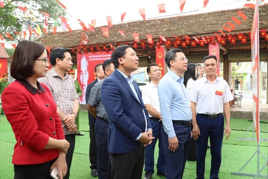 Quang Minh sẵn sàng cho điểm cầu truyền hình trực tiếp ngày bầu cử