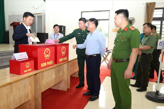 Xã Trần Phú bảo đảm an toàn tuyệt đối cho ngày hội non sông