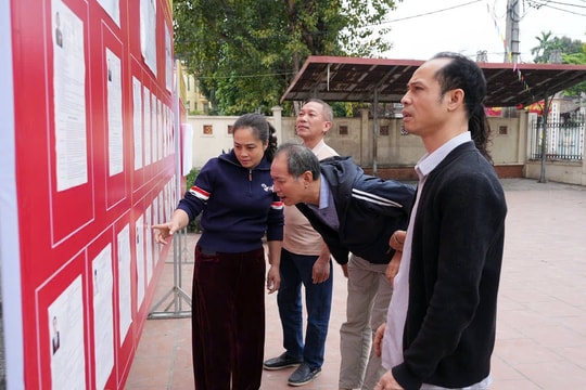 Kỳ vọng gửi gắm qua lá phiếu của cử tri phường Phú Lương