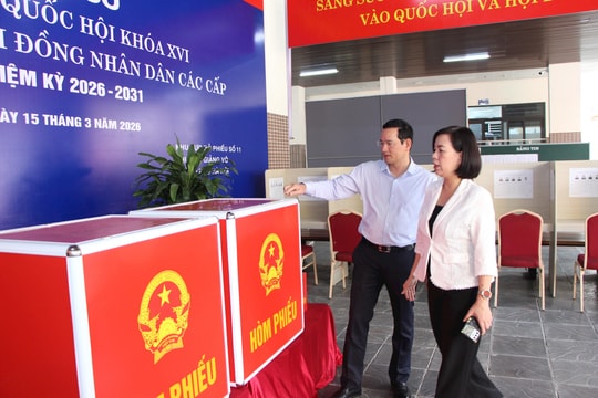 Phường Giảng Võ khẩn trương hoàn tất công tác chuẩn bị cho ngày bầu cử