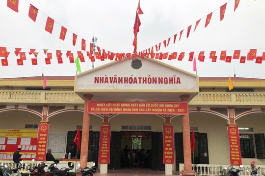 Xã Hồng Sơn sẵn sàng cho ngày bầu cử