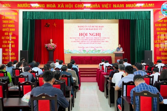 Hưng Đạo rà soát, hoàn thiện các khâu chuẩn bị cho ngày bầu cử