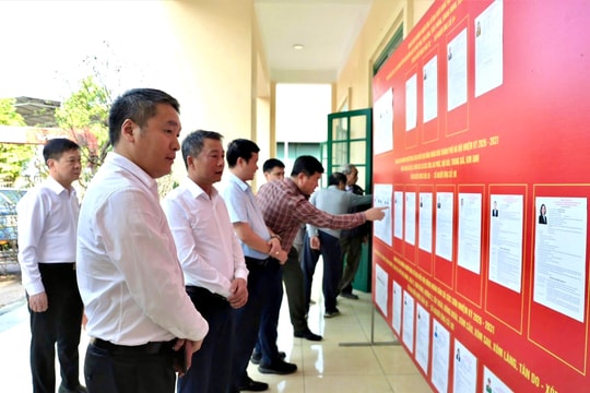 Xã Sóc Sơn bảo đảm mọi cử tri được tiếp cận thông tin bầu cử
