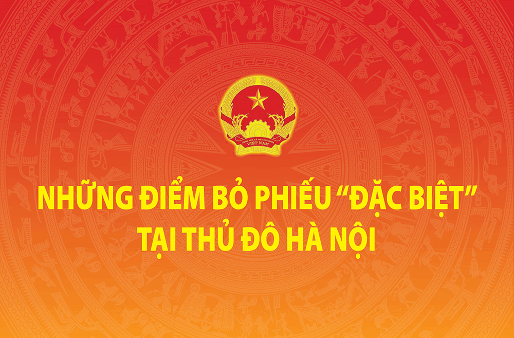Những điểm bỏ phiếu “đặc biệt” tại Thủ đô Hà Nội
