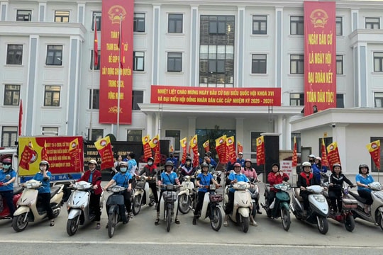 Xuân Đỉnh tổ chức nhiều hoạt động thiết thực chào mừng bầu cử