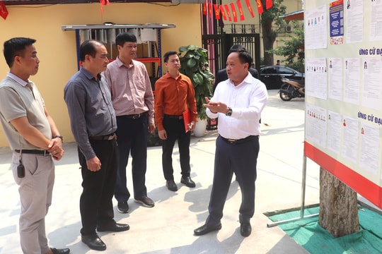 Phường Bạch Mai: 39/39 khu vực bỏ phiếu đã sẵn sàng