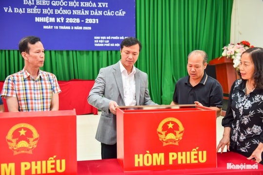 Xã Vật Lại hoàn tất các khâu chuẩn bị cho ngày bầu cử