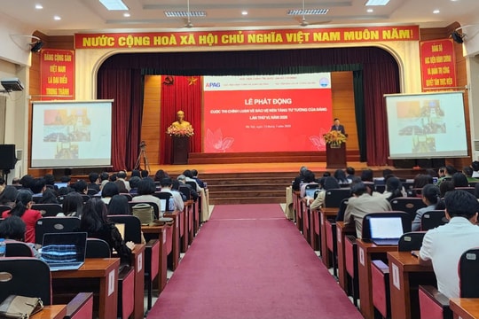 Phát động Cuộc thi chính luận về bảo vệ nền tảng tư tưởng của Đảng lần thứ VI