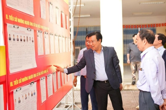 Các tổ bầu cử xã Hoài Đức “chạy nước rút” cho ngày hội non sông