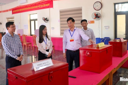 Xã Quảng Bị bảo đảm các điều kiện để ngày bầu cử diễn ra an toàn