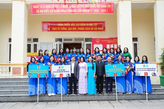 Công đoàn cơ sở chung sức chuẩn bị cho “Ngày hội non sông”