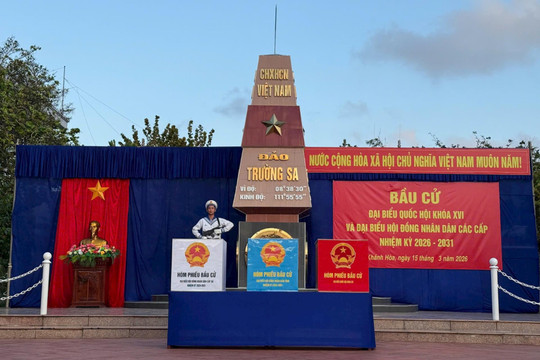 Trường Sa sẵn sàng cho ngày bầu cử