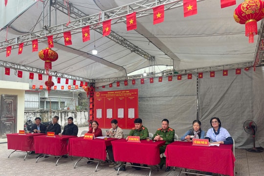 Phường Ngọc Hà: Bảo đảm an toàn y tế phục vụ ngày bầu cử