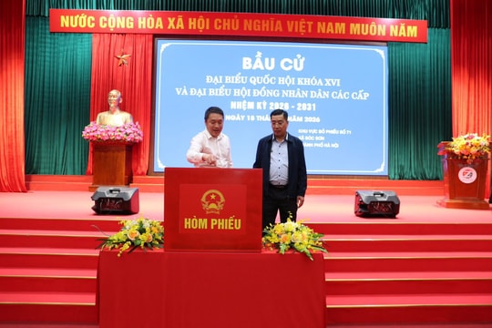 Xã Sóc Sơn: 71 điểm bầu cử sẵn sàng cho Ngày hội toàn dân