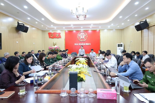Xã Xuân Mai: Kiểm điểm tiến độ công tác bầu cử đại biểu Quốc hội khóa XVI và đại biểu HĐND các cấp