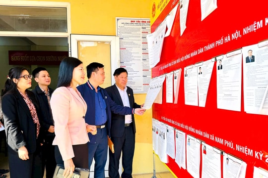Ủy ban MTTQ xã Nam Phù kết nối khối đại đoàn kết toàn dân, hướng về ngày hội lớn của non sông
