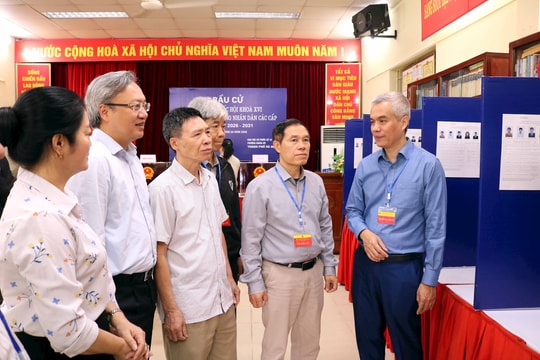 Phường Nghĩa Đô: Nhiều mô hình sáng tạo chào mừng ngày bầu cử