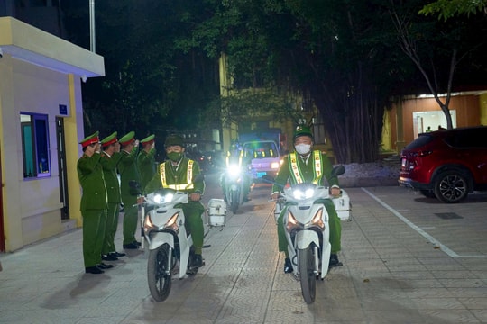 Công an xã Phù Đổng quyết tâm bảo vệ an toàn tuyệt đối cho ngày bầu cử