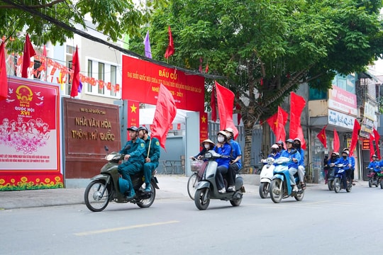 Quốc Oai rộn ràng trước Ngày bầu cử