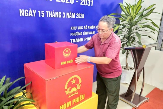 Phường Lĩnh Nam: Công tác chuẩn bị cho ngày bầu cử đã hoàn tất