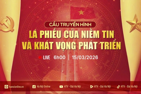 [TRỰC TIẾP] Cầu truyền hình đặc biệt: Ngày hội non sông