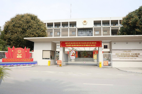 Phường Hà Đông rực rỡ cờ hoa hướng tới ngày hội bầu cử