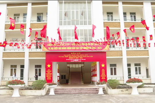 Xã Đông Anh trước giờ khai mạc ngày hội non sông