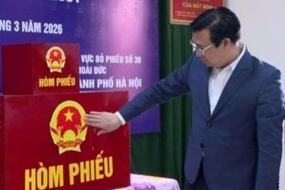 Infographic tổng quan công tác chuẩn bị bầu cử tại xã Hoài Đức