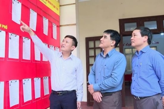 Xã Hoài Đức làm tốt công tác chuẩn bị, bảo đảm số lượng cử tri tham gia bầu cử cao