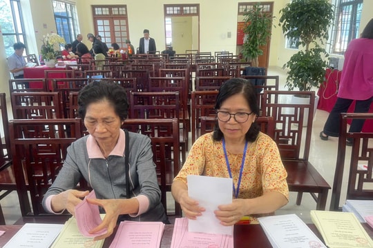 Cử tri phường Yên Hòa sẵn sàng tham gia bầu cử