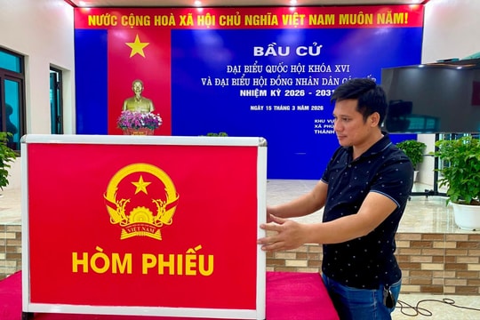 Xã Phúc Thịnh sẵn sàng phục vụ 63.566 cử tri