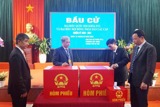 Phường Việt Hưng hoàn tất các khâu chuẩn bị cho ngày bầu cử