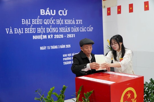 Hơn 38.000 cử tri phường Hoàng Liệt thực hiện quyền và nghĩa vụ công dân