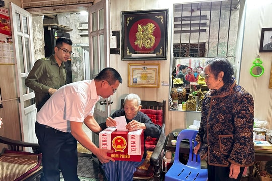 Những lá phiếu của niềm tin và tình yêu quê hương