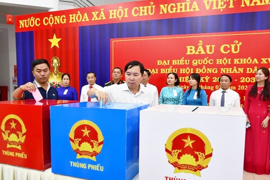 Lá phiếu trách nhiệm, lá phiếu niềm tin!