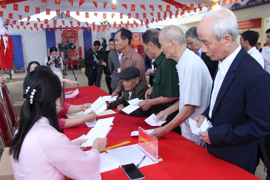 Hà Nội: Hơn 1 triệu cử tri đã bỏ phiếu bầu cử