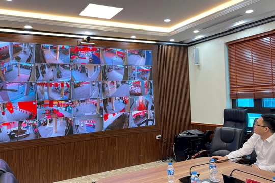 Quốc Oai triển khai hiệu quả Trung tâm điều hành thông minh trong Ngày bầu cử