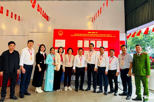Lĩnh Nam: 100% cử tri đã hoàn thành bỏ phiếu
