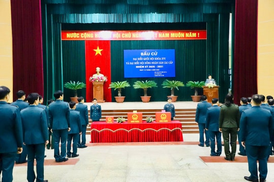 Thanh Oai: 18/29 khu vực bỏ phiếu có tỷ lệ cử tri tham gia bỏ phiếu đạt 100%