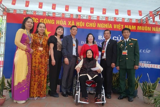 Phường Đống Đa: Cử tri đặc biệt lan tỏa tinh thần công dân