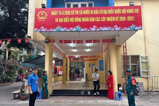 Tuổi trẻ Yên Hòa đồng hành cùng cử tri trong ngày bầu cử