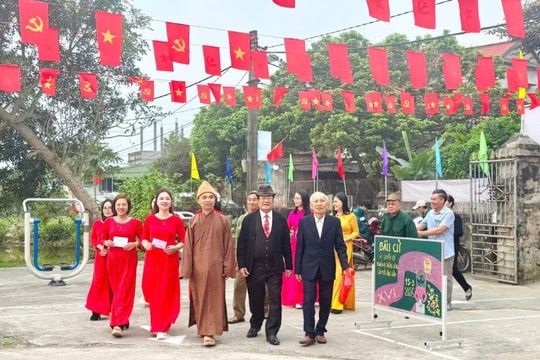 51.416 cử tri xã Đại Xuyên sẵn sàng đi bầu cử