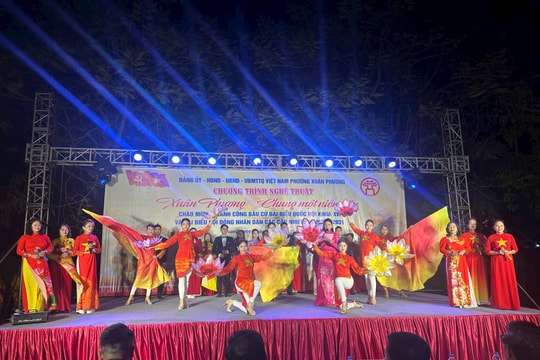 “Xuân Phương – Chung một niềm tin”: Đêm nghệ thuật chào mừng thành công bầu cử